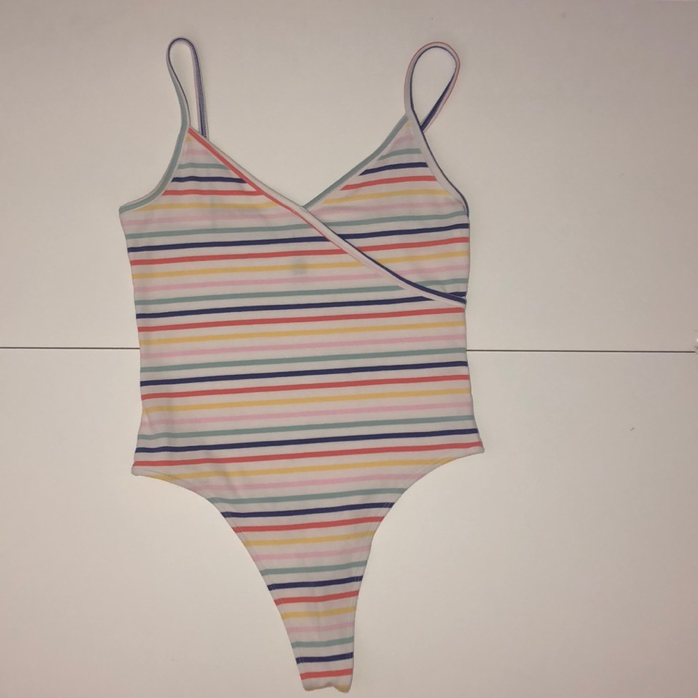 Colorful body suit